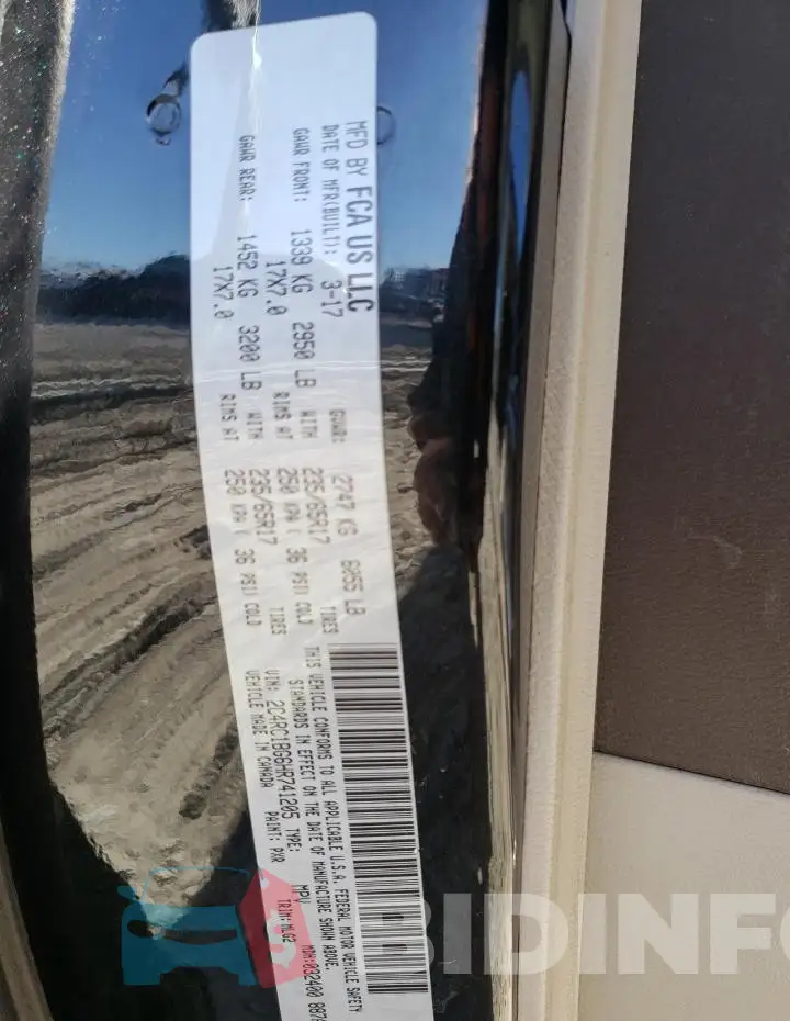 2C4RC1BG6HR741205 Photo# 13