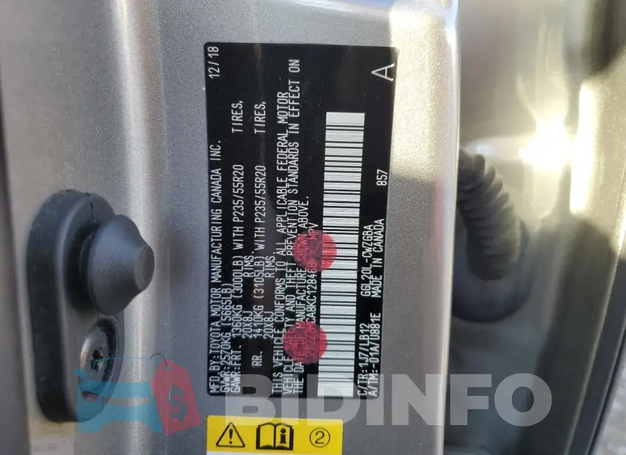 2T2ZZMCA8KC128466 Photo# 14