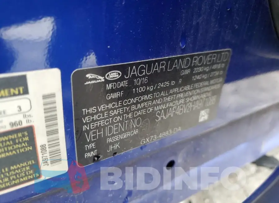 SAJAF4BV2HA971088 Photo# 13