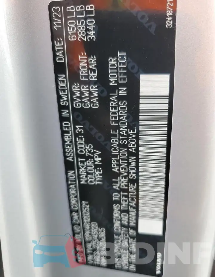 YV4L12PK4R1202521 Photo# 13