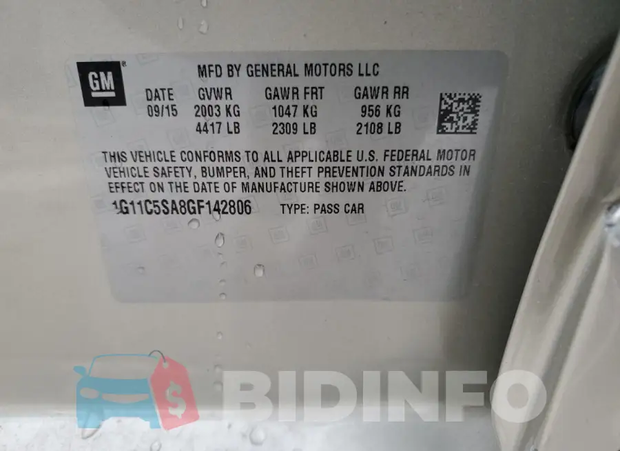 1G11C5SA8GF142806 Photo# 12