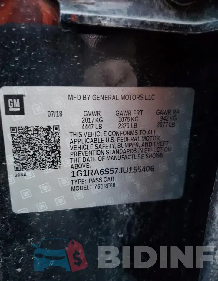 1G1RA6S57JU155406 Photo# 13