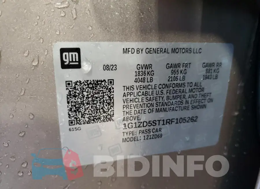1G1ZD5ST1RF105262 Photo# 12