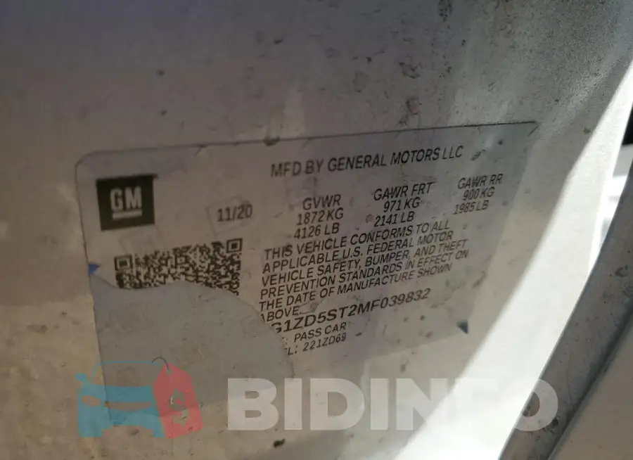 1G1ZD5ST2MF039832 Photo# 12