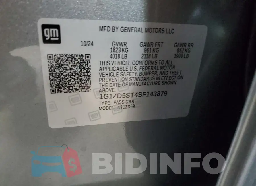 1G1ZD5ST4SF143879 Photo# 12