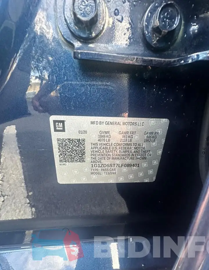 1G1ZD5ST7LF089401 Photo# 10