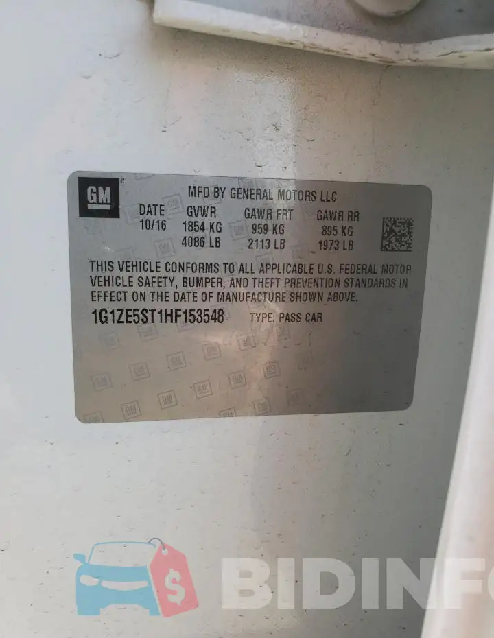 1G1ZE5ST1HF153548 Photo# 12