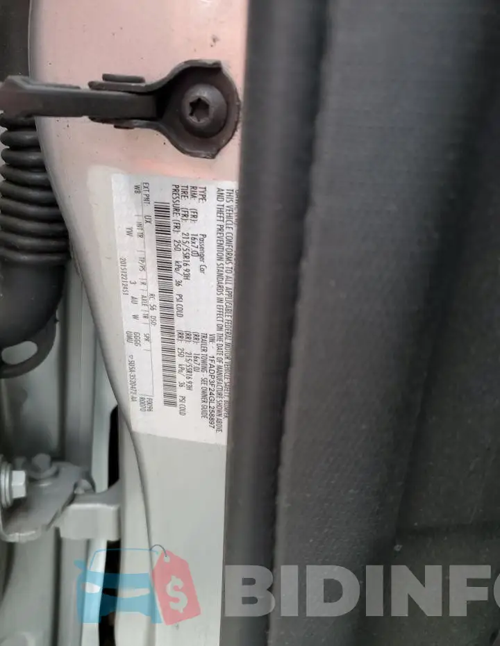 1FADP3F24GL258897 Photo# 12