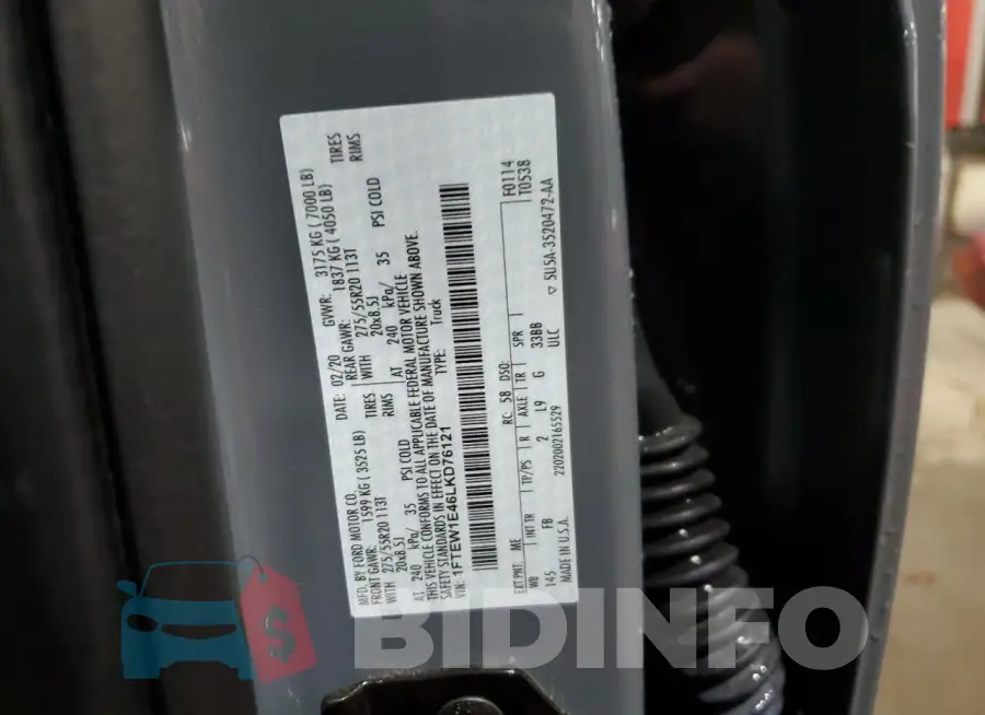 1FTEW1E46LKD76121 Photo# 12