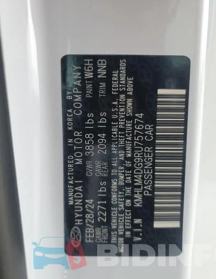 KMHLM4DG9RU757674 Photo# 12