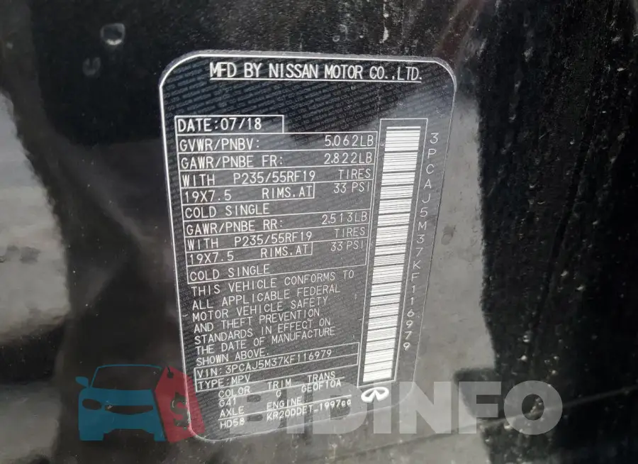 3PCAJ5M37KF116979 Photo# 13
