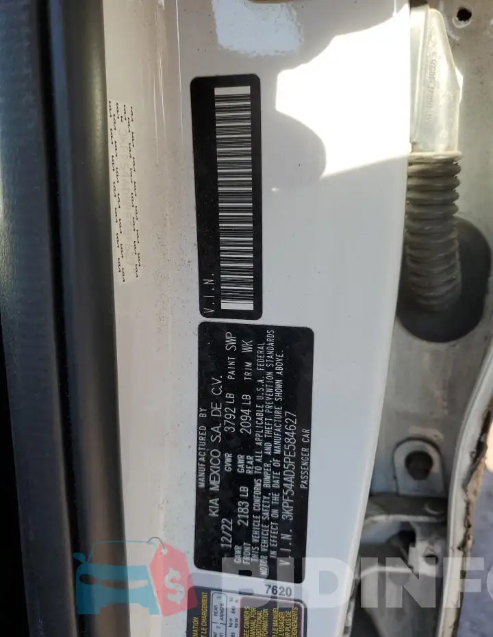 3KPF54AD5PE584627 Photo# 12