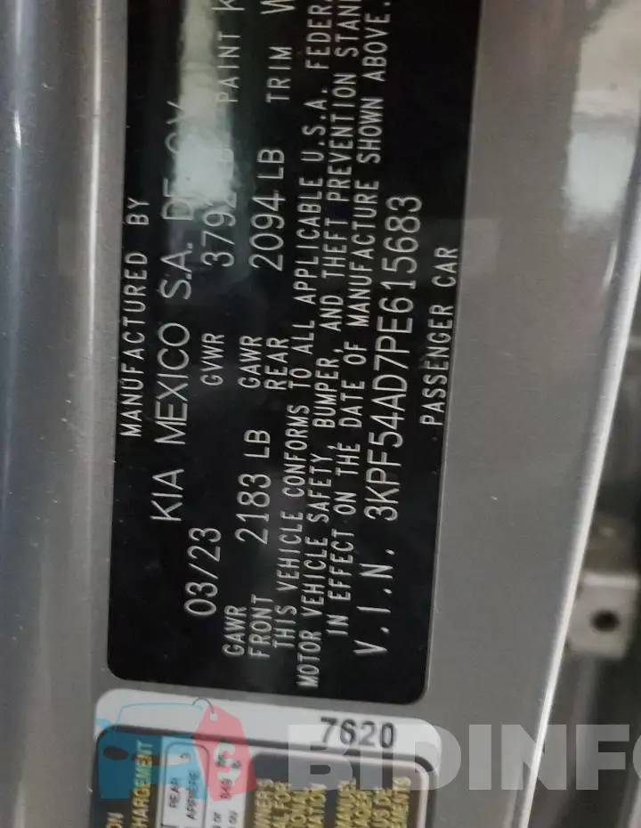 3KPF54AD7PE615683 Photo# 12