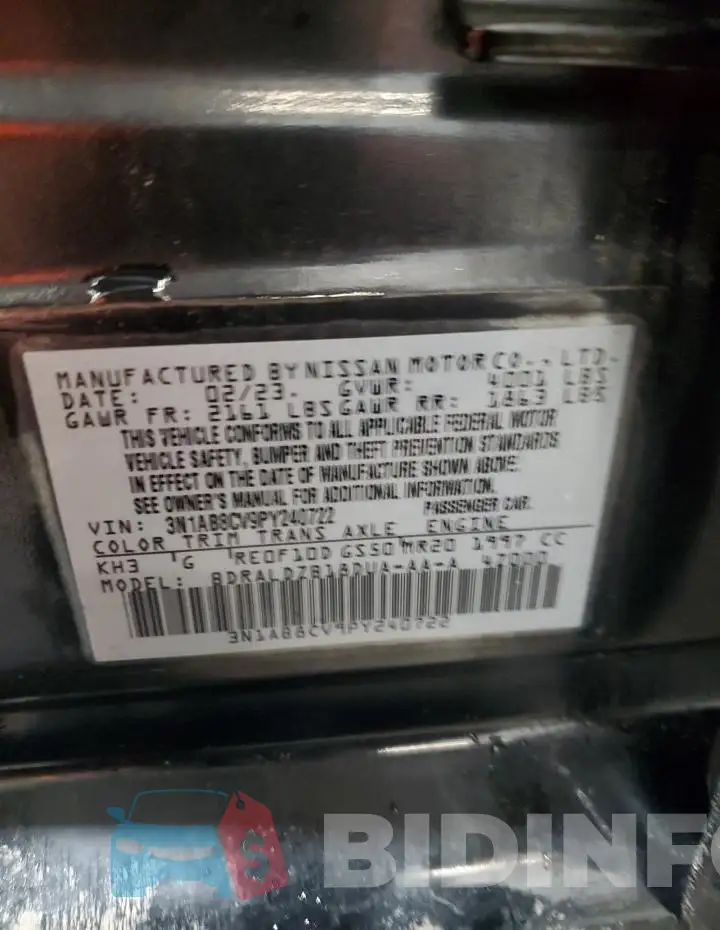 3N1AB8CV9PY240722 Photo# 12