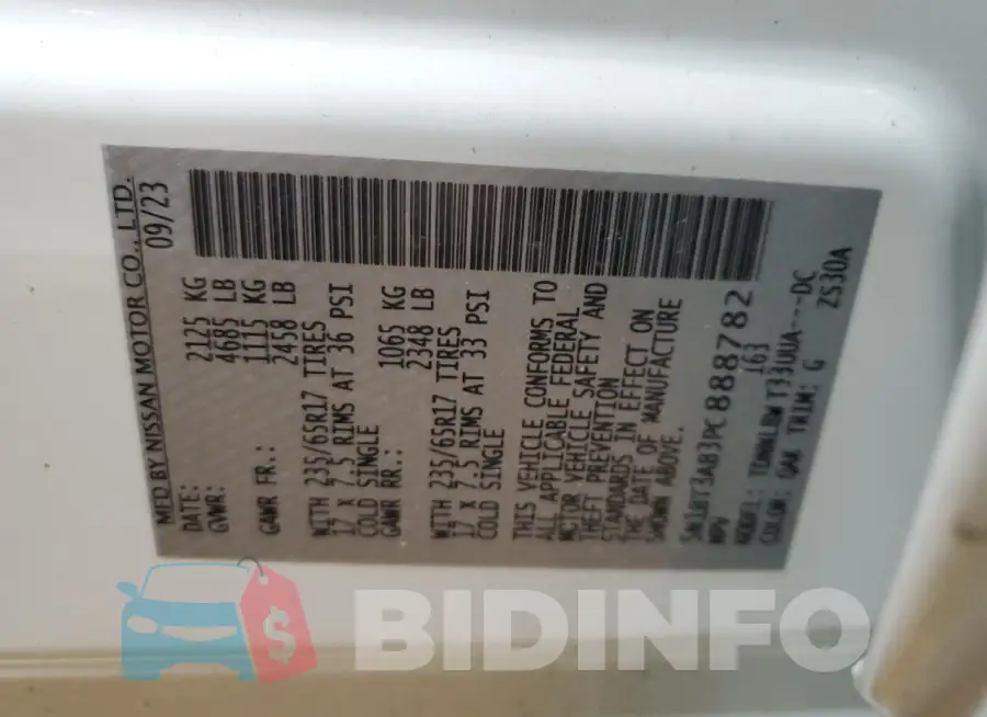 5N1BT3AB3PC888782 Photo# 13