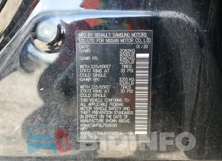 KNMAT2MT6LP539195 Photo# 14