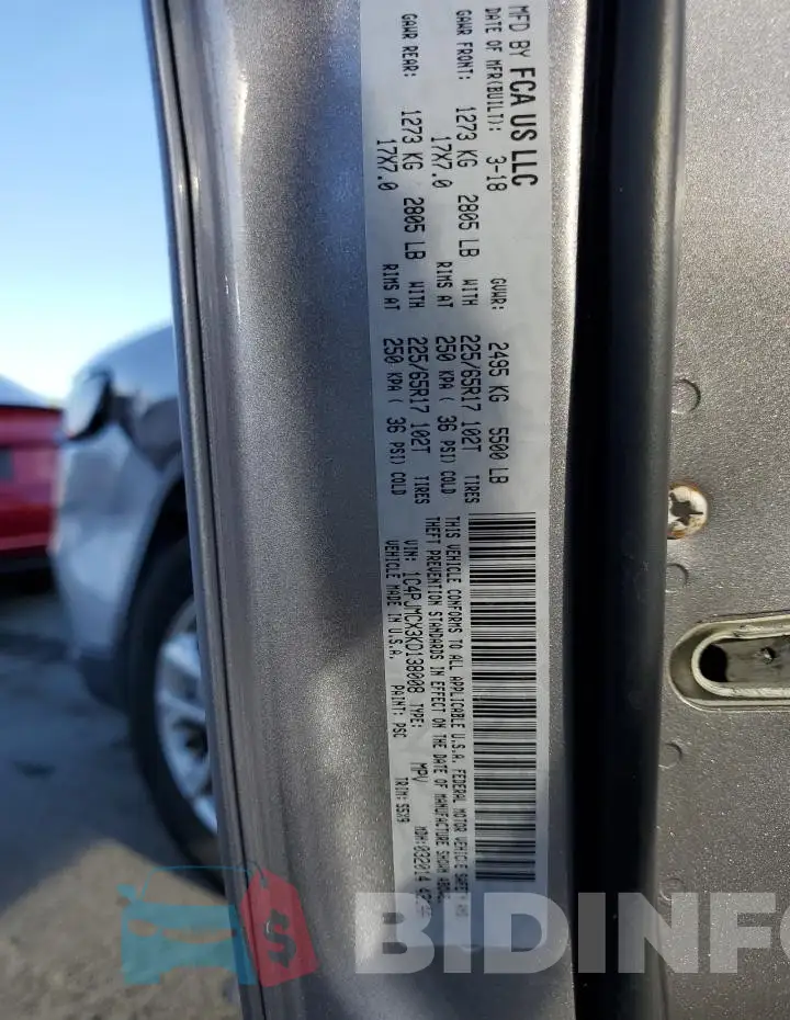 1C4PJMCX3KD138008 Photo# 13