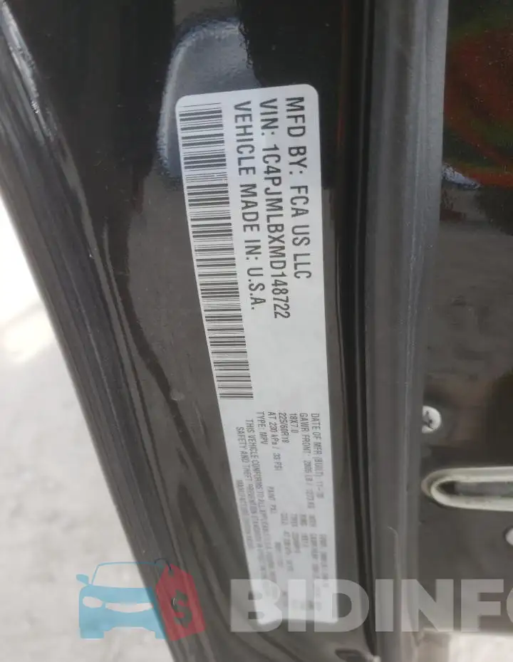 1C4PJMLBXMD148722 Photo# 14