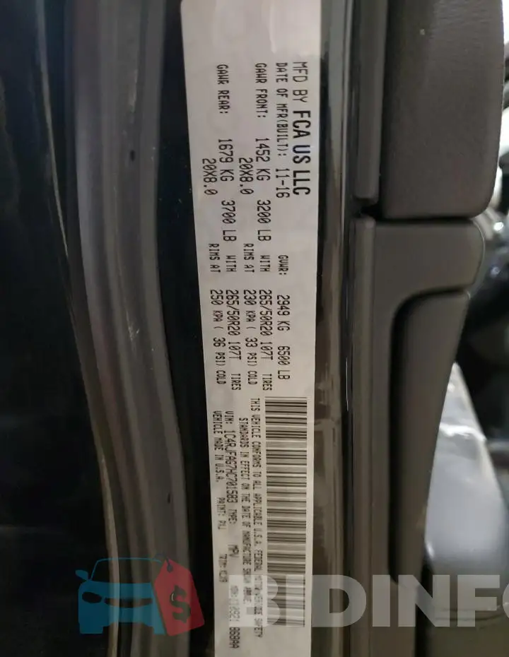 1C4RJFAG7HC701583 Photo# 13