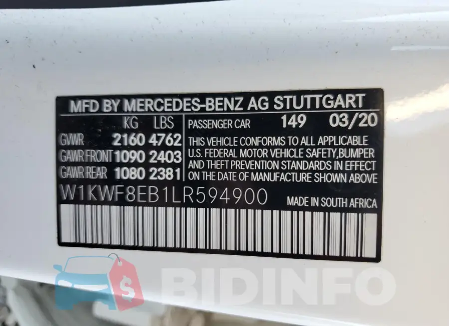 W1KWF8EB1LR594900 Photo# 12