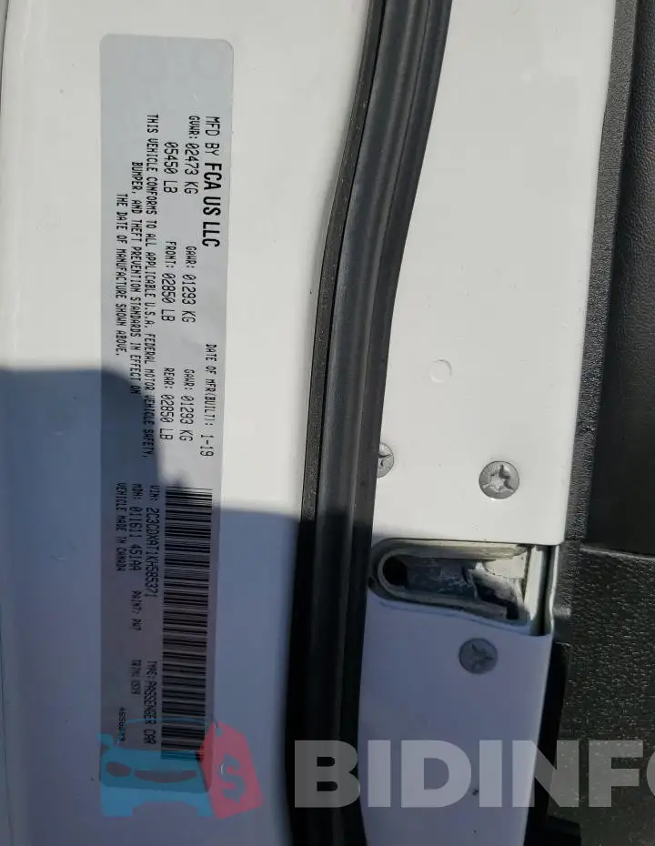 2C3CDXAT1KH585371 Photo# 12