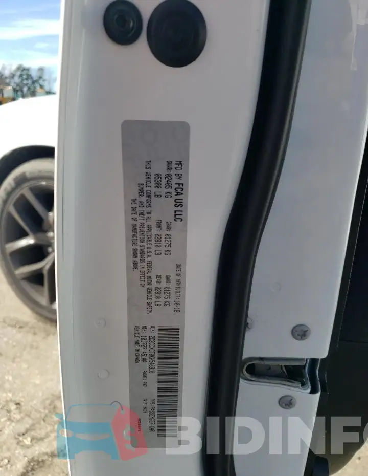 2C3CDXCT0KH540810 Photo# 12