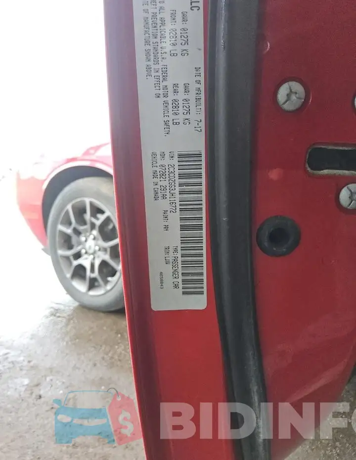 2C3CDZGG3JH116772 Photo# 12