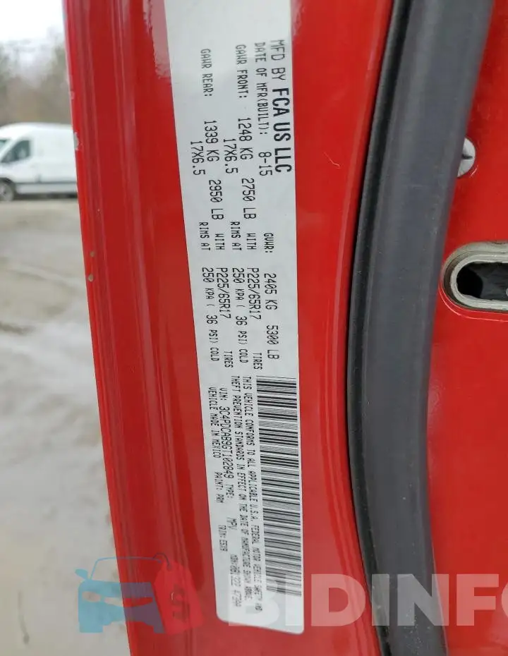 3C4PDCAB9GT102849 Photo# 13