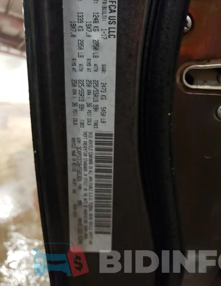 3C4PDCEG9HT585363 Photo# 13