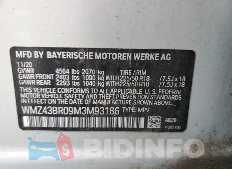 WMZ43BR09M3M93186 Photo# 13