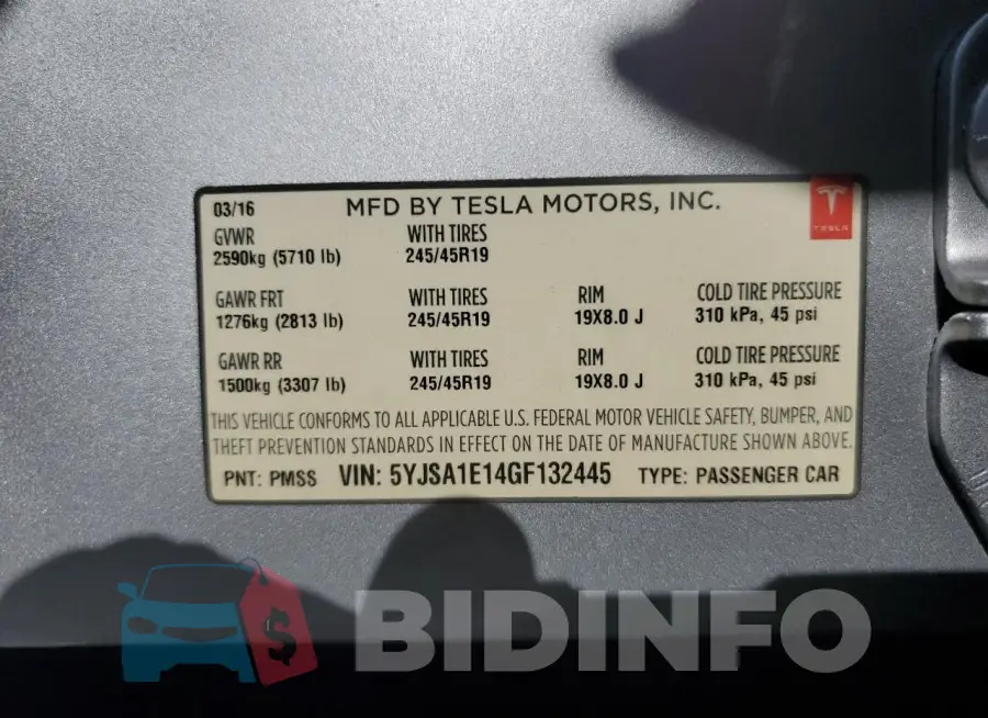 5YJSA1E14GF132445 Photo# 12