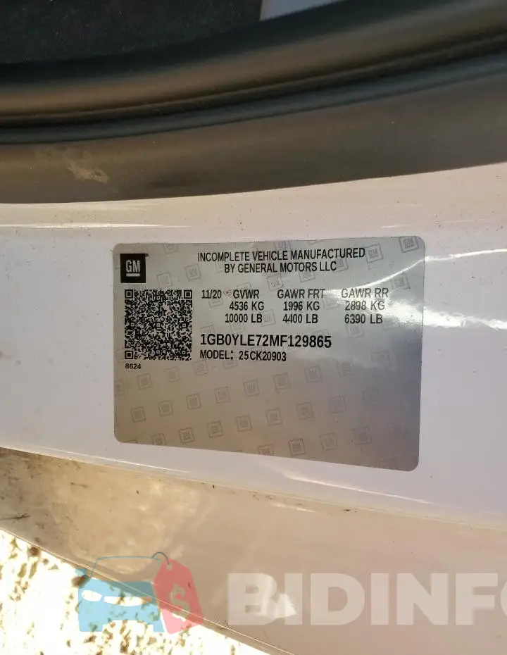 1GB0YLE72MF129865 Photo# 12