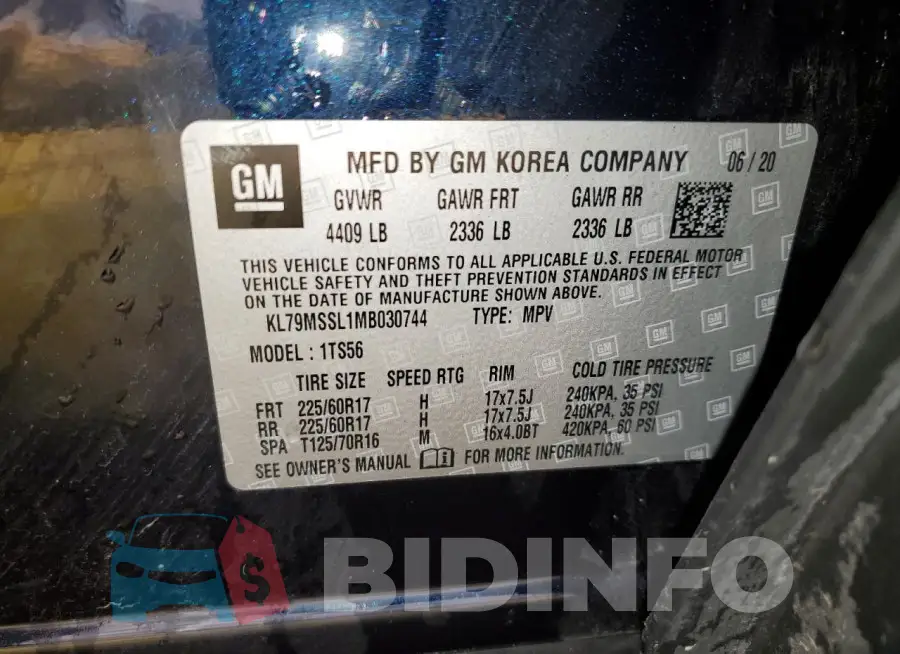 KL79MSSL1MB030744 Photo# 13