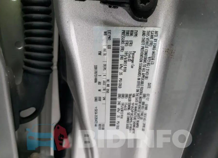 1FADP3E24HL318051 Photo# 12