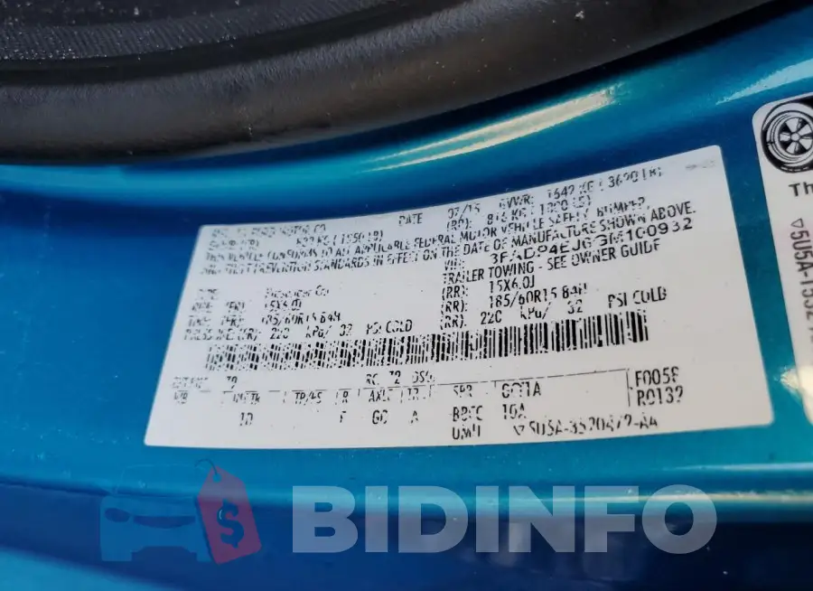 3FADP4EJ6GM100932 Photo# 13