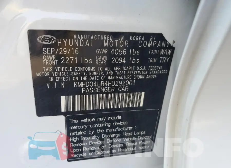 KMHD04LB4HU292001 Photo# 12