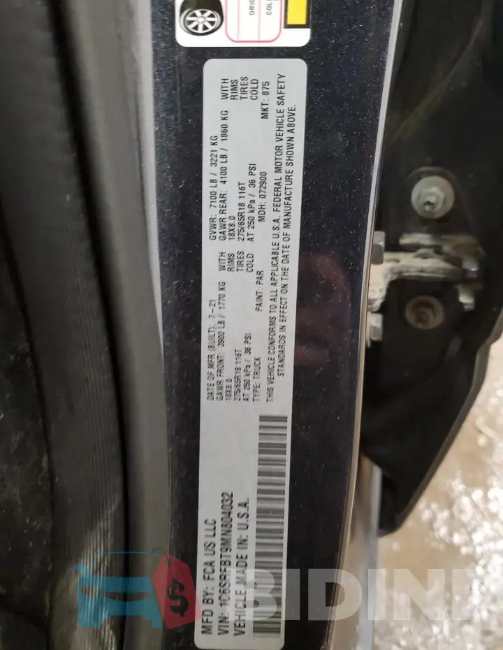 1C6SRFBT9MN804032 Photo# 13
