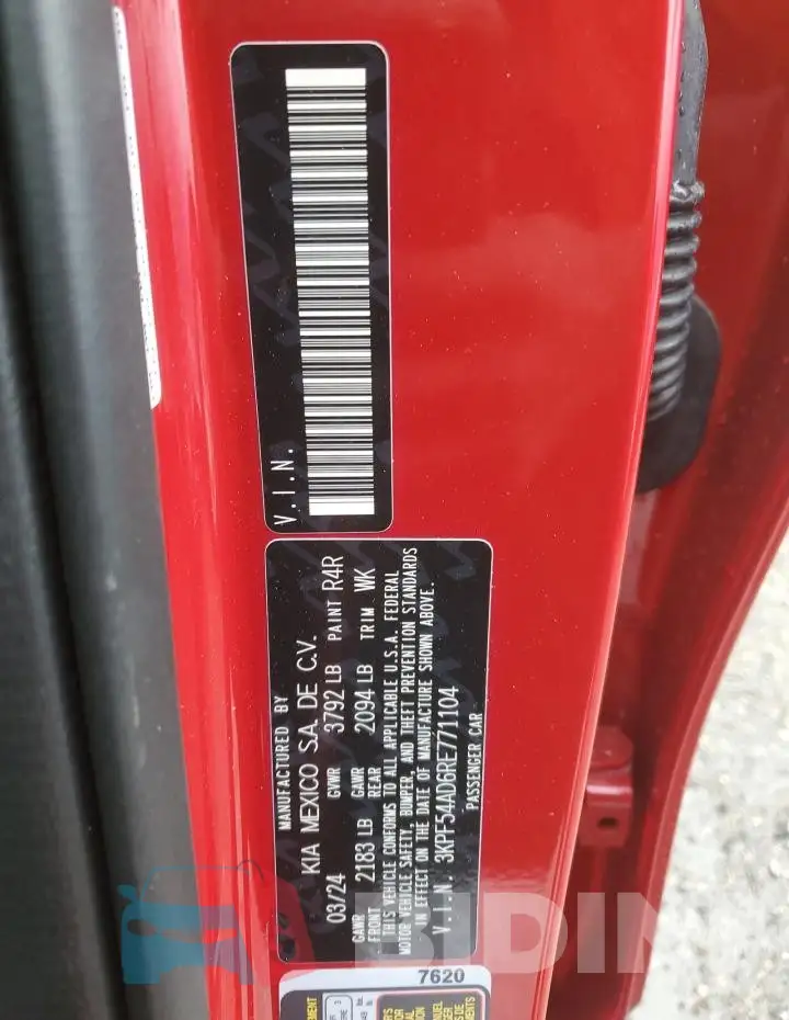 3KPF54AD6RE771104 Photo# 12