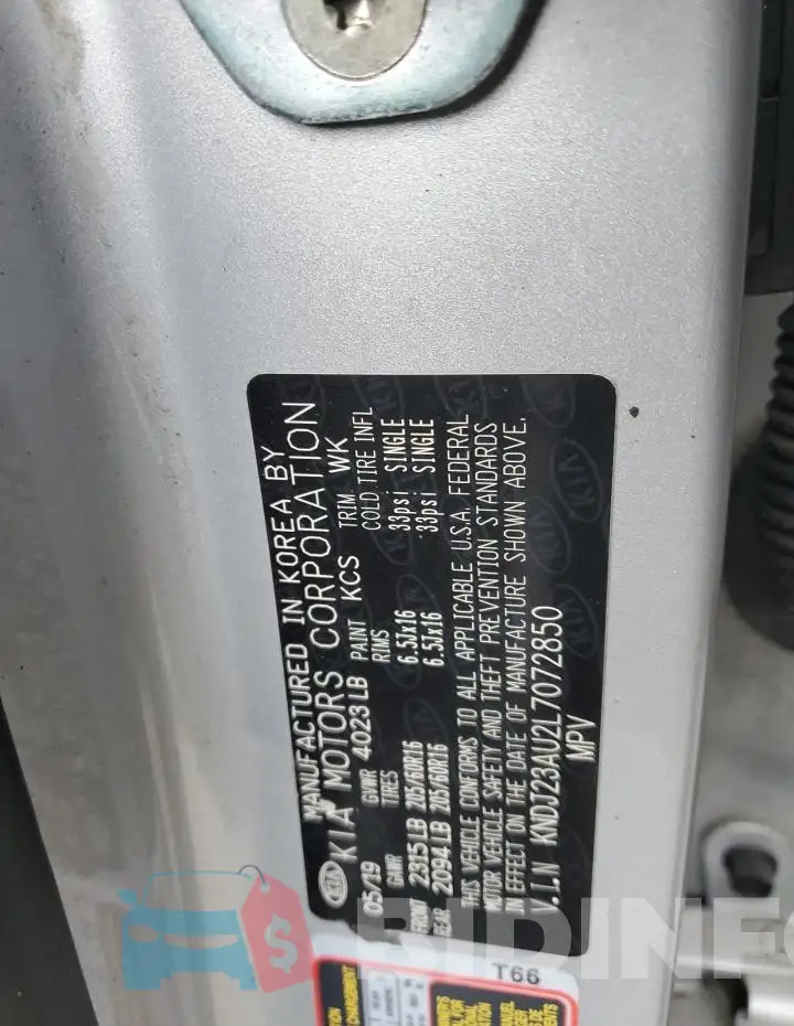 KNDJ23AU2L7072850 Photo# 12
