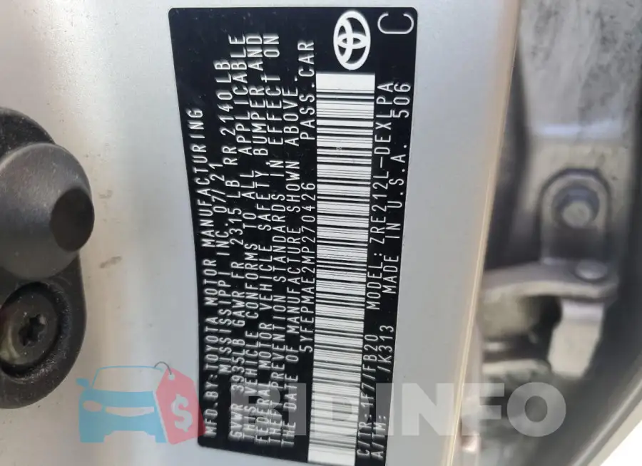 5YFEPMAE2MP270426 Photo# 12
