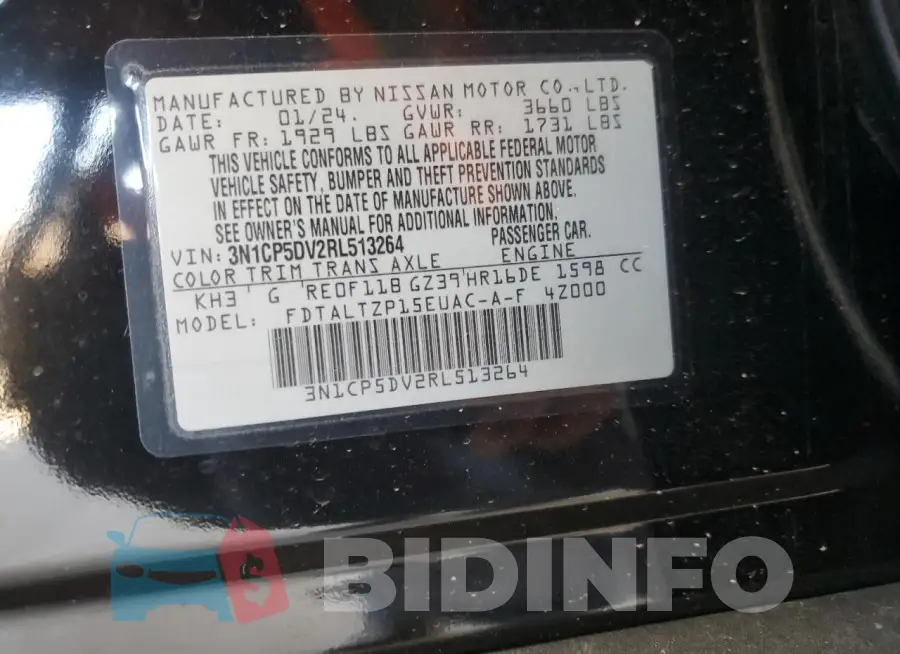 3N1CP5DV2RL513264 Photo# 13