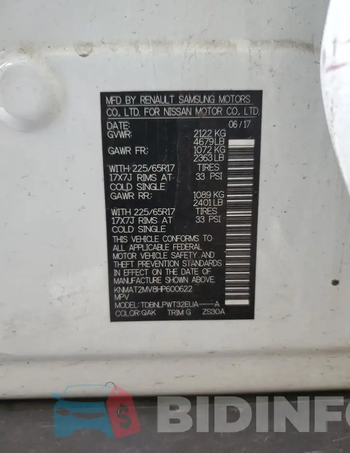 KNMAT2MV8HP600622 Photo# 13
