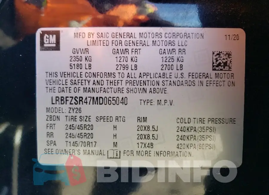 LRBFZSR47MD065040 Photo# 13