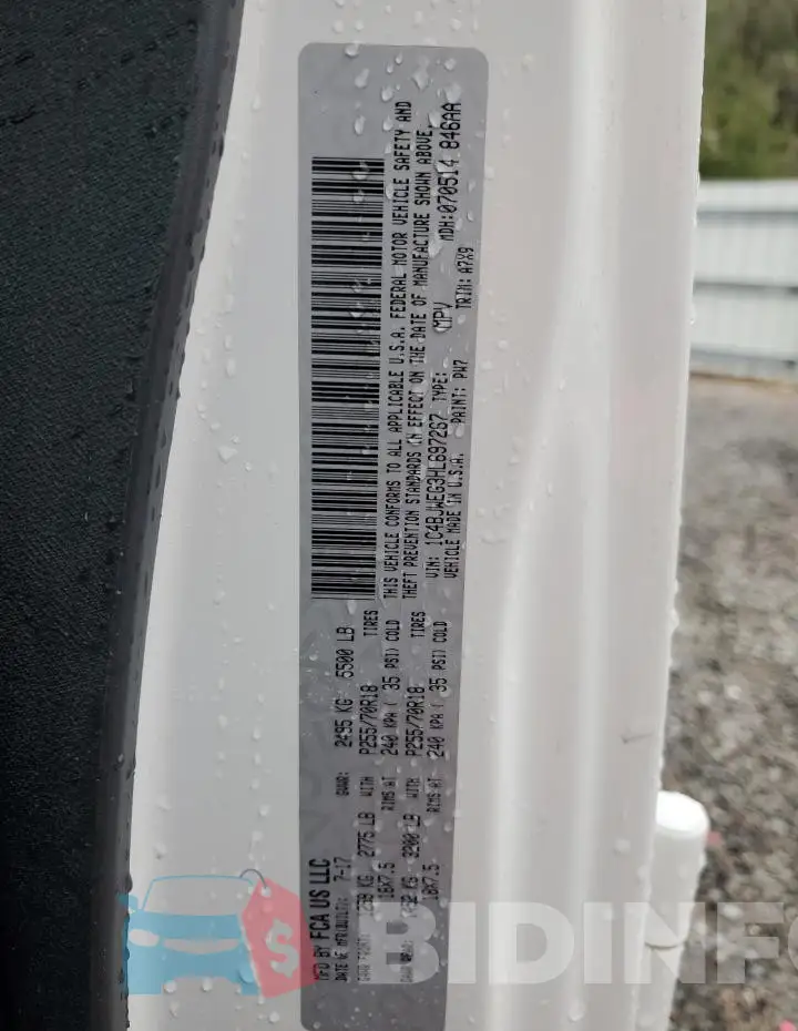 1C4BJWEG3HL697267 Photo# 13