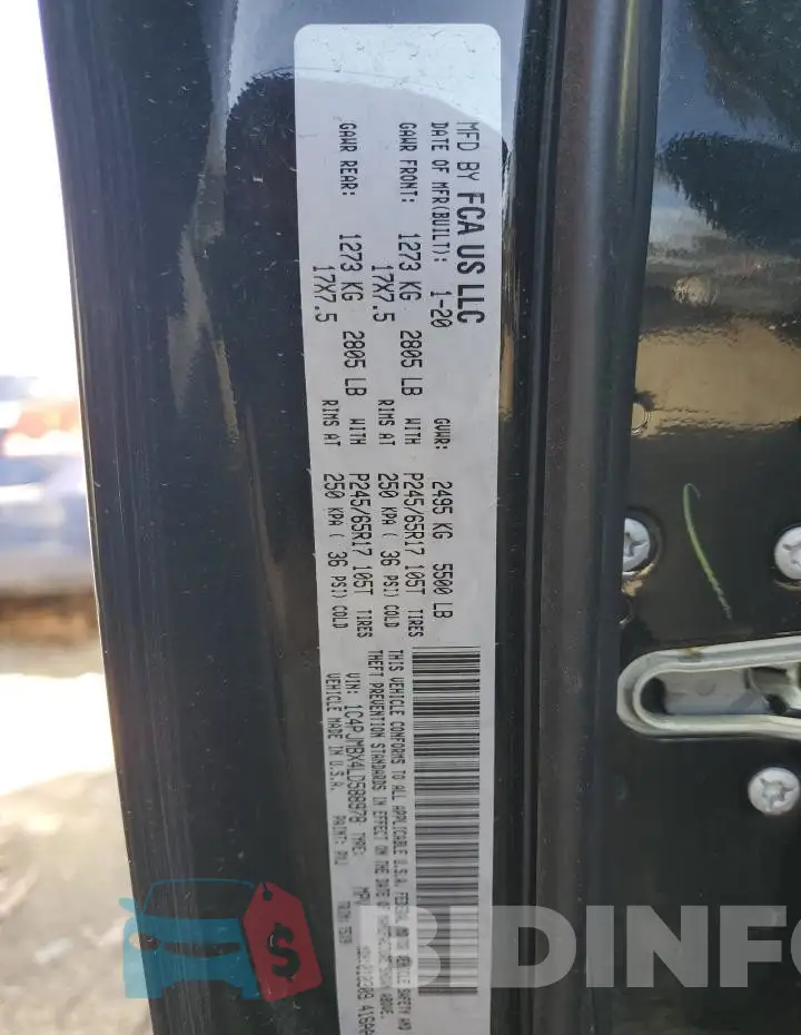 1C4PJMBX4LD588978 Photo# 14