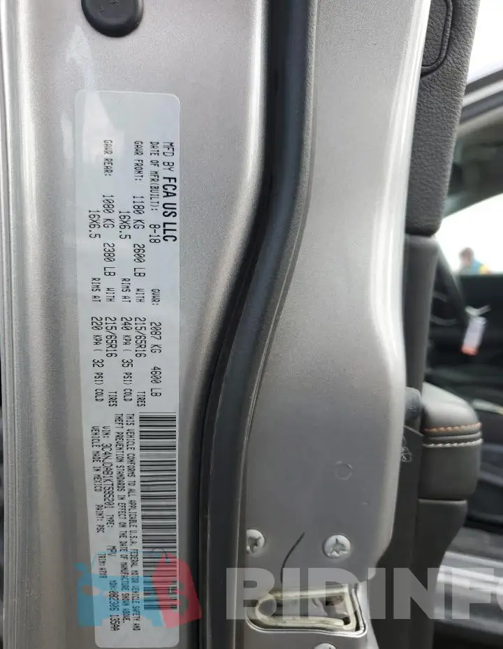 3C4NJDAB1KT595201 Photo# 13