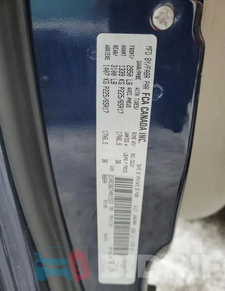 2C4RDGBG7HR815523 Photo# 14