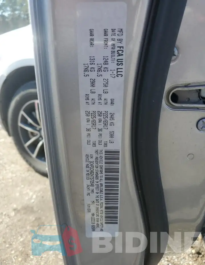 3C4PDCAB2HT573548 Photo# 13