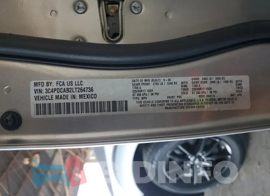 3C4PDCAB2LT264736 Photo# 13