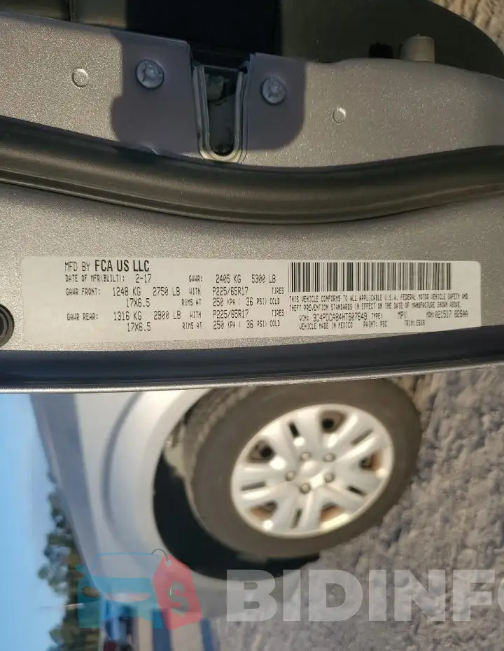 3C4PDCAB4HT607649 Photo# 13